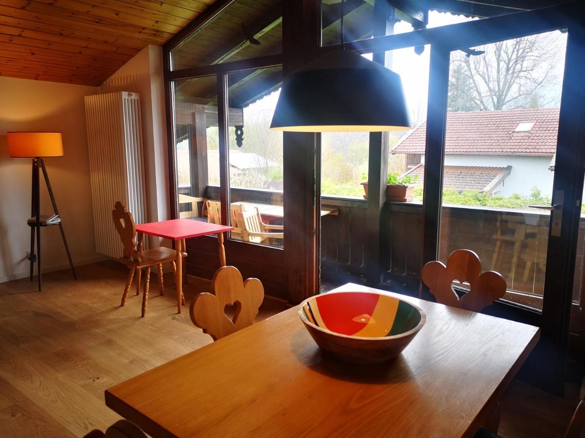 Chalet Chiemgau 90 Qm 3 Zimmer Balkon Apartment Übersee Екстериор снимка