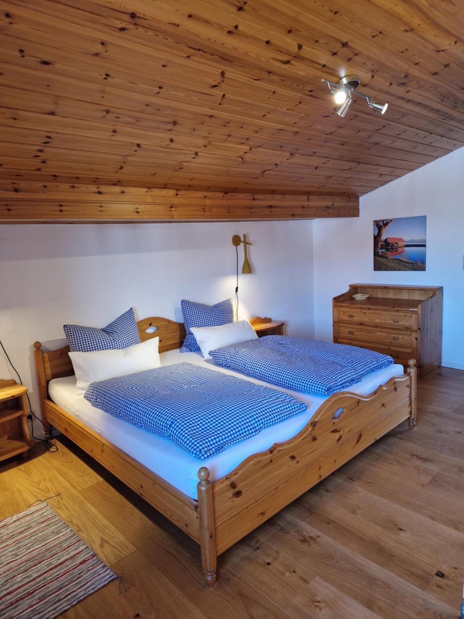 Chalet Chiemgau 90 Qm 3 Zimmer Balkon Apartment Übersee Екстериор снимка